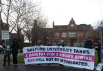 Salford University One Day Strike